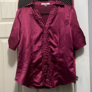 Lilac Bloom Fuschia small dress shirt